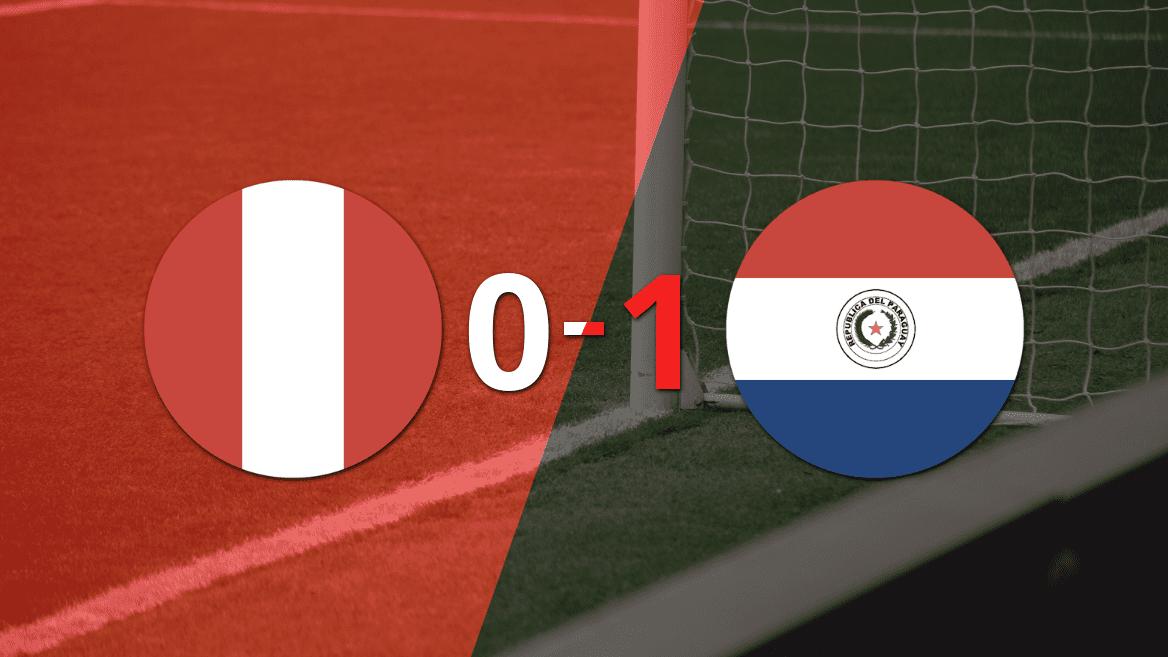 Matías Galarza Fonda le dio la victoria a Paraguay ante Perú