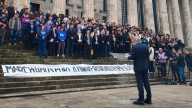El decano de la Facultad de Derecho dio una clase pública en defensa de la universidad