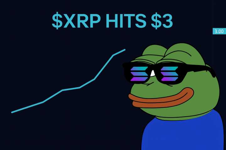XRP Hits $3 as ETF Approval Odds Rally Community and $WEPE Hype