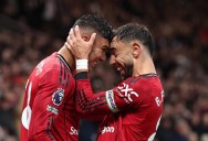 Manchester United 2 Chelsea 1 - Amorim's side hold on after red cards for Sanchez, Casemiro