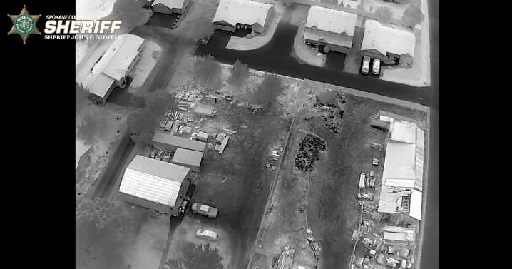 Sheriff's Office drone helps capture wanted felon in Spokane Valley