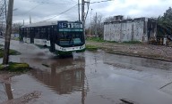 Lluvias persistentes y ráfagas de viento: el paso de la Tormenta de Santa Rosa en La Matanza