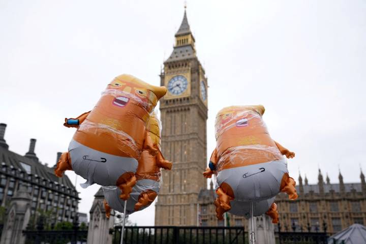Trump's second state visit to the UK meets with protests and arrests