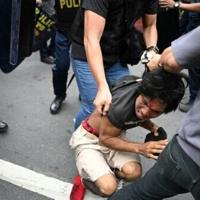 Arrest tally grows after Philippine anti-corruption protest clashes