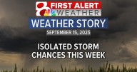 Forecast: Multiple chances for rain this week, followed by a cool down