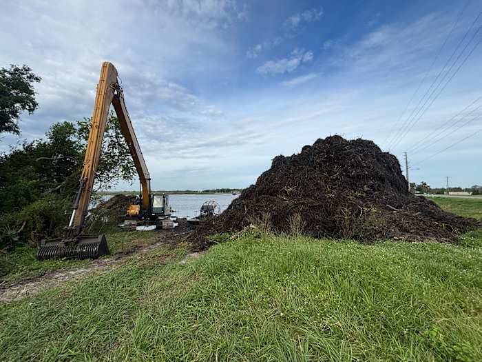 Lake Toho vegetation harvesting project aims to restore 160 acres, reduce flooding