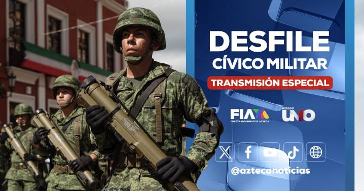 EN VIVO: Sigue el Desfile Cívico Militar del 16 de septiembre por la Independencia de México