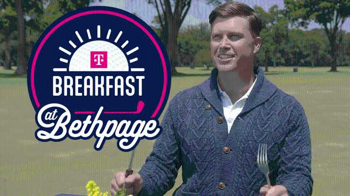 Colin Jost on Ryder Cup Morning Show Breakfast at Bethpage