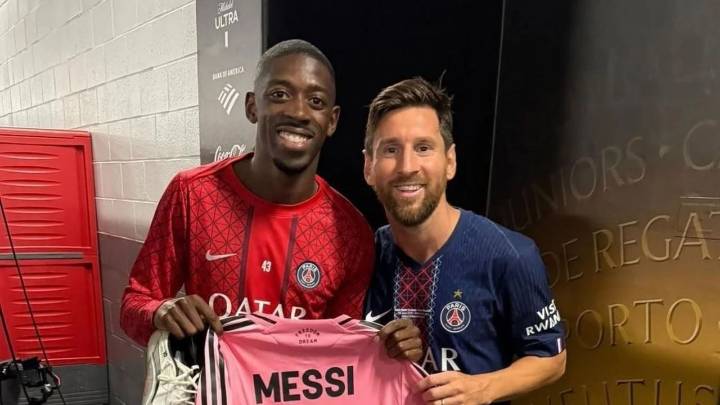 El curioso mensaje de Lionel Messi a Ousmane Dembélé tras ganar el Balón de Oro
