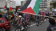 Tijeretazo a la etapa de Valladolid en la Vuelta por las protestas propalestinas: de 27 a 12 kilómetros