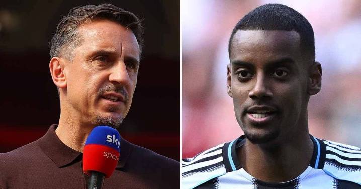 Gary Neville's 'incredible' Alexander Isak to Liverpool verdict with Virgil Van Dijk example