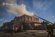 Russian drone strike targets busy Kharkiv street, injuring four