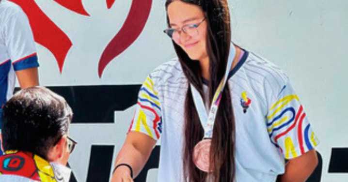 Cinco preseas impulsan a la nadadora Sarah Mayorga rumbo al escenario internacional