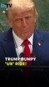 U.S. President Donald Trump Slams UN For Dysfunctional Escalator & Bad Teleprompter