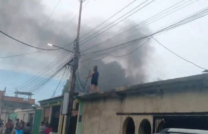 Explosión de una bombona dejó al menos cinco heridos en Morón (+Detalles)