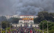 Bloody revolution erupts over Facebook and Instagram ban as parliament is burned down and ex