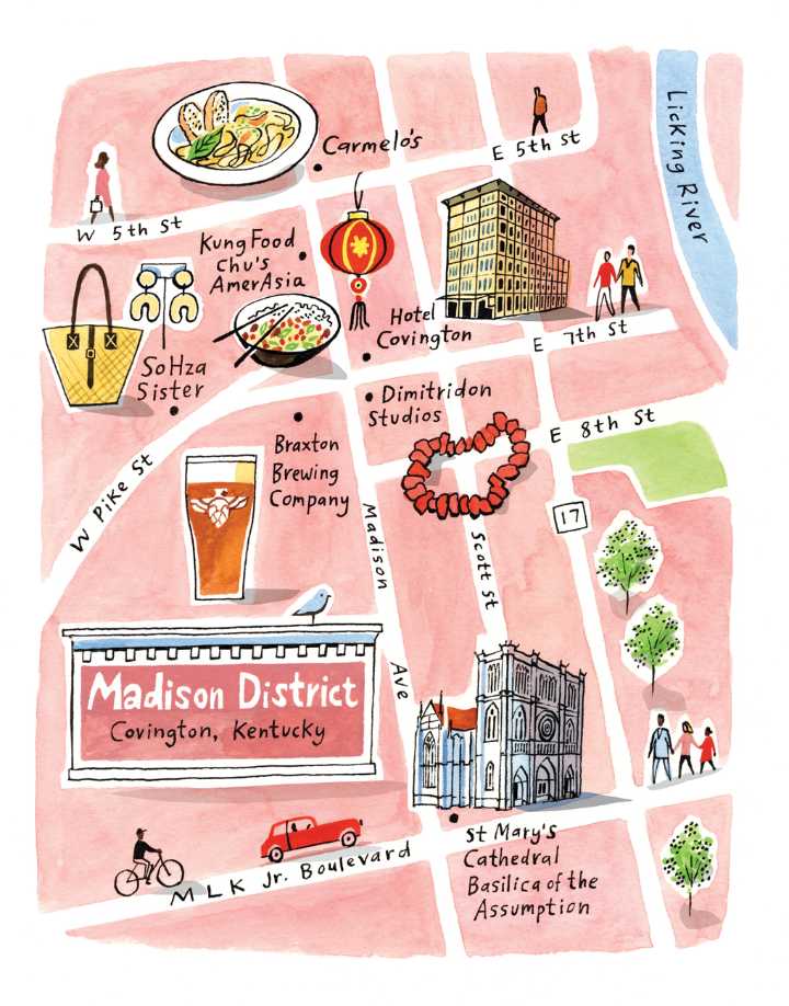 Where to eat, drink, shop, and stay in Covington, Kentucky