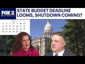 The state budget clock is ticking with an Oct. 1 deadline in Lansing