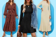 8 Pretty Long-Sleeve Fall Dresses at Amazon for Under $35