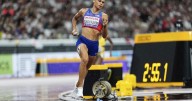 McLaughlin-Levrone romps in the rain to an American 4x400 victory at worlds
