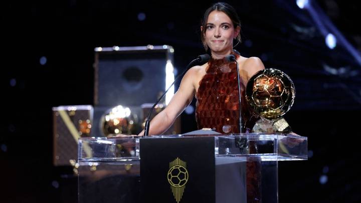 Aitana Bonmatí ganó su tercer Balón de Oro consecutivo