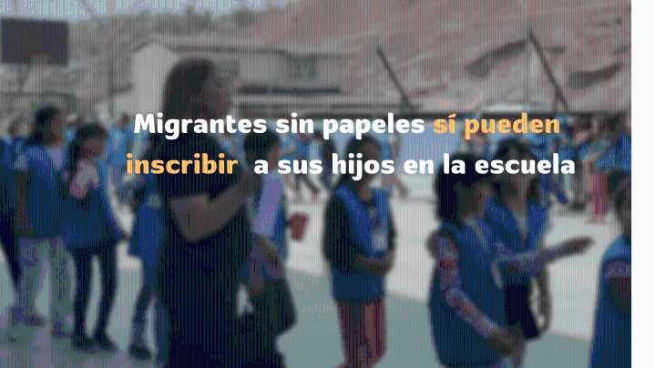 La SEP se contradice: migrantes sin papeles sí pueden inscribir a sus hijos en la escuela