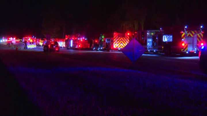 Crews responding to house fire in Alpine Twp.