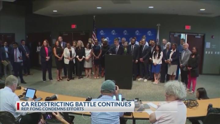 Rep. Vince Fong condemns CA redistricting efforts as battle continues