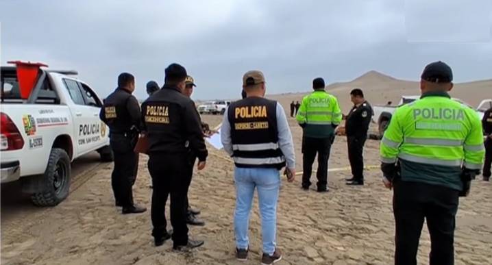 Cañete: Cuatro hombres fueron asesinados a balazos en un descampado