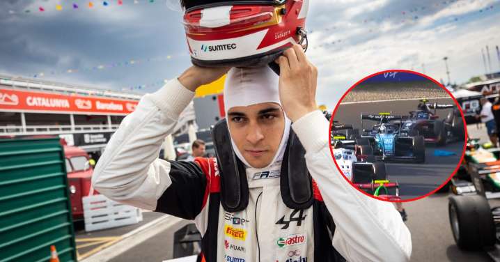 Matías Zagazeta no tuvo un buen cierre de temporada: Piloto peruano de F3 abandonó la carrera en Monza