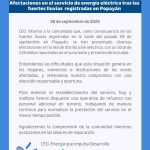 Por fuertes lluvias en Popayán