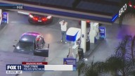 Pursuit suspect in custody at Norwalk gas station