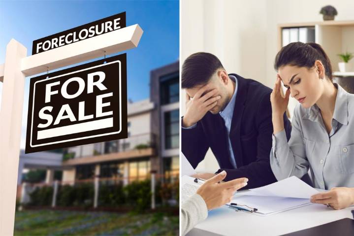 Foreclosures rise as homeowners struggle financially