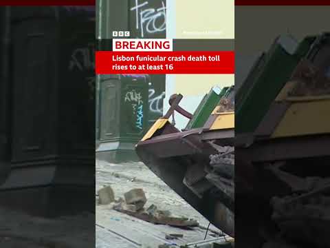 At least 16 killed in Lisbon funicular crash. #Lisbon #BBCNews