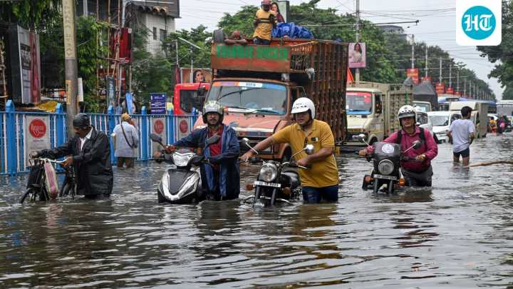 Kolkata sinks amid Durga Puja fervour, 4 dead as overnight rain floods city