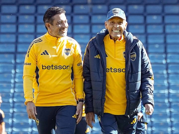 Una gran noticia. Russo volvió a los entrenamientos en Boca: qué piensan desde la dirigencia y el posible viaje a Rosario