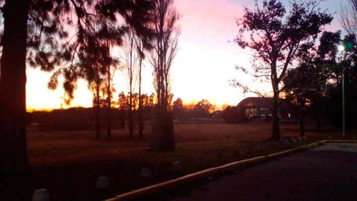 Martes primaveral en la zona sur del Conurbano