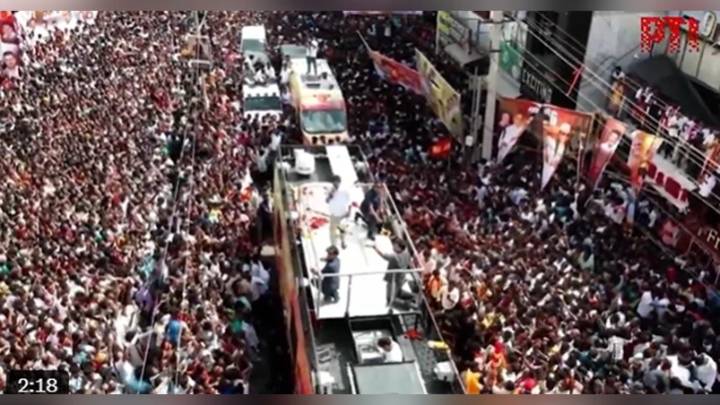 TN stampede: TVK Karur West district secretary Mathyiyalagan arre...