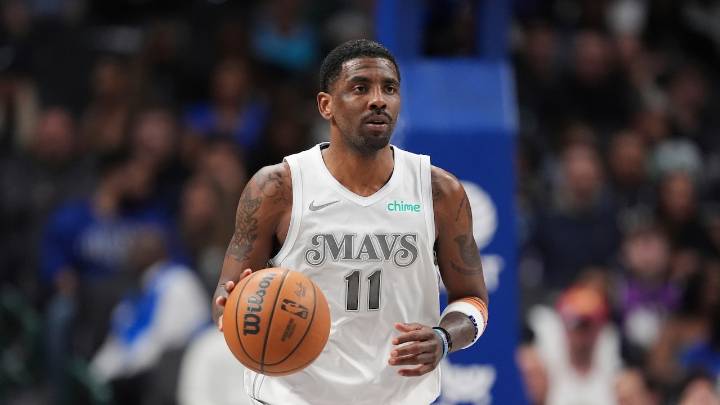 Mavericks coach: 'It's bad reporting' to say injured Kyrie Irving is ahead of schedule