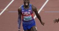 American Cordell Tinch goes from the 'couch' to gold medalist in the track and field worlds