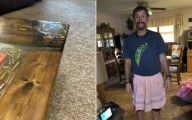 Woman's Dad Died, Months Later She Noticed Something in Her Coffee Table