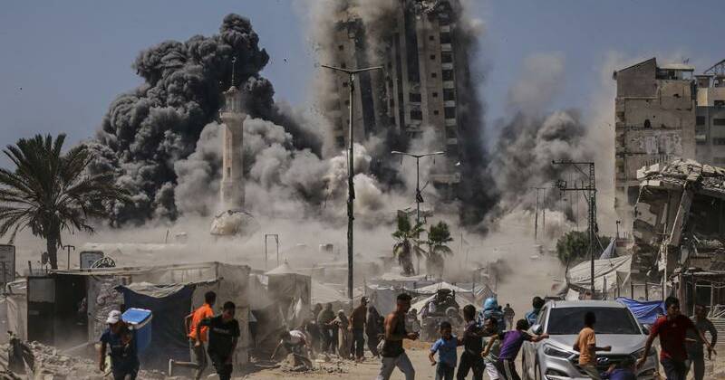 Hamas releases hostage video, Israel bombs high