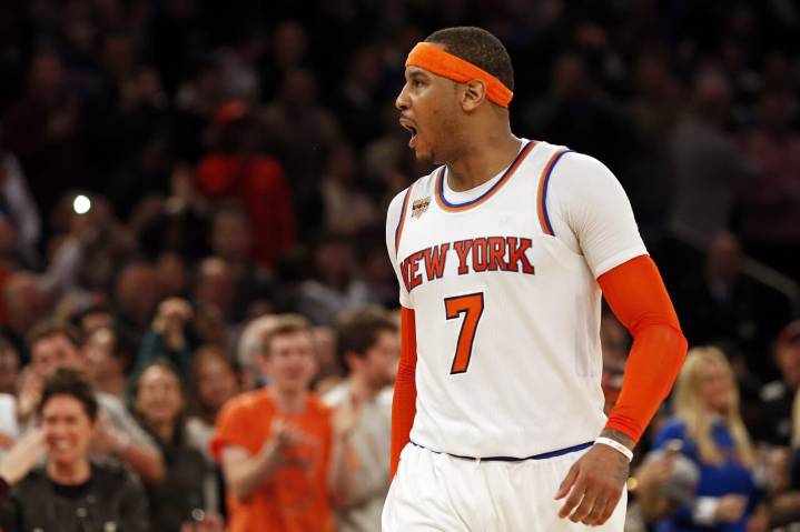 Knicks: Carmelo Anthony addresses lack of a championship in HOF speech