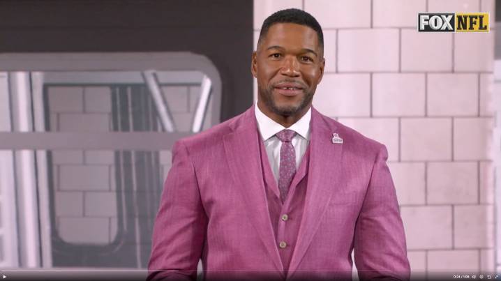 Michael Strahan had six-word answer for where Rob Gronkowski was after strange no-show on Fox NFL Sunday