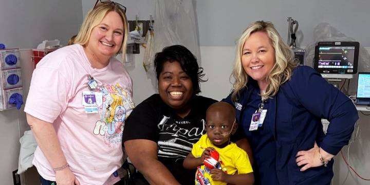 Local kid completes treatment with CHOG’s anesthesia team
