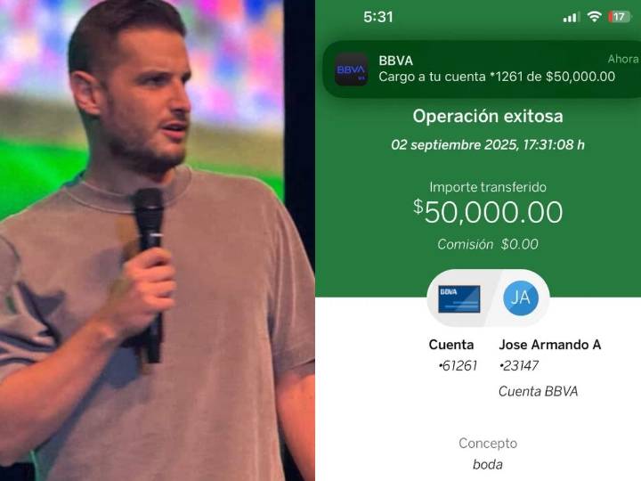 Adrián Marcelo regala 50 mil pesos a pareja que le pidió apoyo económico para su boda