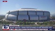 Armed man detained at Charlie Kirk Memorial site