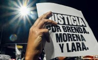 Triple femicidio: decenas de personas marcharon al grito de Ni Una Menos