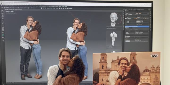 Cómo transformar gratis una foto con tu pareja en una figura de acción con la IA de Google Gemini