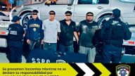 Detienen a cuatro hombres armados tras persecución